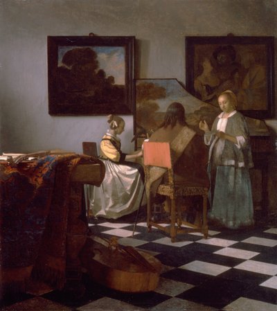 Das Konzert von Jan Vermeer van Delft